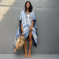 Plus Size Tie-Dye Beach Cardigan: Women's Swimsuit Cover Up