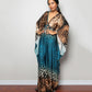 Plus Size Batwing Sleeve Beach Kaftan Swimsuit Cover Ups