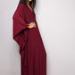 V-Neck Batwing Sleeve Plus Size Beach Caftan