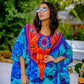 Women's Plus Size Half Sleeve Beach Caftan Cover Ups