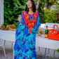 Women's Plus Size Half Sleeve Beach Caftan Cover Ups