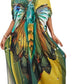 Cyenal Oversized Resort Wear Dress for Women, Vibrant Print Beach Cover-ups & Casual Loungewear, Effortless Vacation Maxi Gown