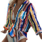 Cyenal Women's Olive Green Button Down Beach Cover-ups, Long Sleeve Tie-Front Shirts as Tops for Swimwear & Vacation Outfits