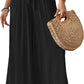 Cyenal Colorful Boho Wide Leg Pants for Women, Relaxed Fit Trousers as Vacation Beach Cover-ups, Chic Summer Loungewear Outfit