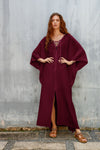 Women's Loose V-Neck Beach Caftan Cover Up Dress