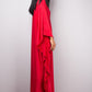 V-Neck Batwing Sleeve Plus Size Beach Caftan