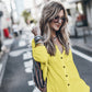 Long Sleeve Button-Up Bikini Cover Up for Women with Pockets