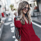 Long Sleeve Button-Up Bikini Cover Up for Women with Pockets