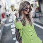 Long Sleeve Button-Up Bikini Cover Up for Women with Pockets