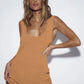 Scoop Neck Sleeveless Crochet Beach Dress