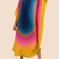 V-Neck Printed Kaftan: Swimsuit Cover Up & Lounge Dress