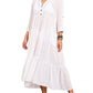 Chic Women's Beachwear Long Kaftan Swimsuit Cover Up