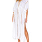 V Neck Swimsuit Cover Up: Sexy Beach Caftan for Women