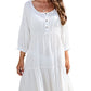 Flowy Hem Beachwear: Women's Casual Swimsuit Cover Up