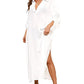Women's V-Neck Plus Size Beach Kaftan Cover Up