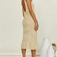 Sexy Crochet Swimsuit Cover Up - Side Split Beach Dress
