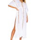 V Neck Swimsuit Cover Up: Sexy Beach Caftan for Women