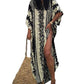 Short Sleeve Snake Pattern Swimsuit Cover-Up for Women