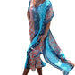 Chiffon V-Neck Beach Kaftan  Women's Swimsuit Cover Up