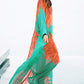 Flower Print Plus Size Beach Kaftan Dress: Side Split Cover Up