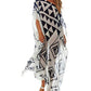Plus Size Chiffon Beach Kaftan Long Swimsuit Cover Up