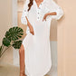 V-Neck Kaftan Women's Side Split Beach Cover Up