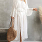 V-Neck Batwing Women's Beach Kaftan Cover Up