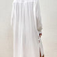 Long Sleeve Button-Down Beach Shirt Cover Up for Women