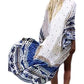 Long Sleeve Beach Kimono: Women's Swimwear Cover Up