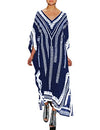 Women's V-Neck Beach Kaftan Swimsuit Cover-Up Dress