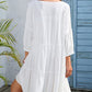 Flowy Hem Beachwear: Women's Casual Swimsuit Cover Up