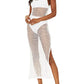 Women's Crochet Sleeveless Swimsuit Cover Up Beach Dress