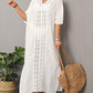 Women's V-Neck Swimsuit Cover Up with Side Split