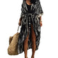 Plus Size Tie-Dye Beach Cardigan: Women's Swimsuit Cover Up