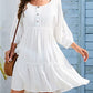 Flowy Hem Beachwear: Women's Casual Swimsuit Cover Up