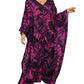 Printed Plus Size Women's Beach Caftan Dress