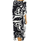 V Neck Chiffon Beach Kaftan Dress: Swimsuit Cover Up