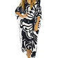 V Neck Chiffon Beach Kaftan Dress: Swimsuit Cover Up