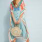 V Neck Beach Kaftan Short Sleeve Swimsuit Cover Up
