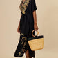 Women's Side Split Plus Size Kaftan Maxi Dress