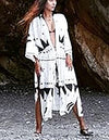Women's Long Sleeve Beach Kimono Cover Up