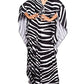 Plus Size Batwing Sleeve Beach Kaftan Swimsuit Cover Ups