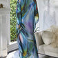 Colorful V-Neck Beach Kaftan Maxi Dress: Women's Swim Cover Up