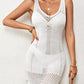 Sleeveless Crochet Swim Cover Up for Women