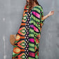 Women's V-Neck Caftan: Loose Beach Cover-Up Dress