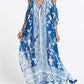 Tassel Chiffon Beach Kaftan: Sexy Cold Shoulder Swim Cover Up