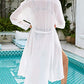 Women's Beach Kimonos: Long Sleeve Swim Cover Up