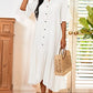 Women's Short Sleeve Flowy Kimono Swimsuit Cover Up