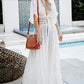 Short Sleeve Lace-Up Kimono Cardigans Women's Beach Cover Up