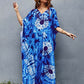 Women's V-Neck Beach Kaftan: Versatile Cover-Up Dress